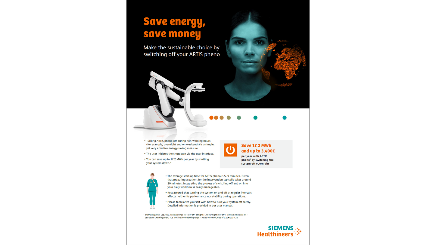 ARTIS pheno sustainability flyer