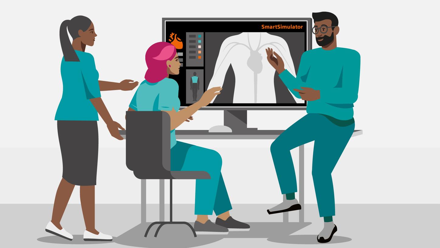 Simulation-based training allows users to learn through trial and error without risks
