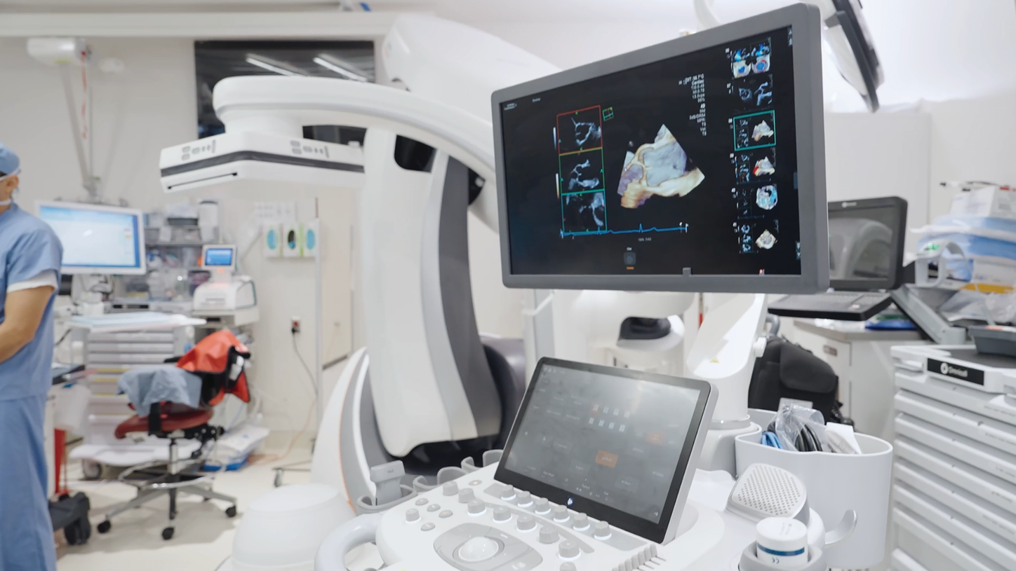 ultrasound/imaging system ACUSON Origin and the X-ray system ARTIS pheno