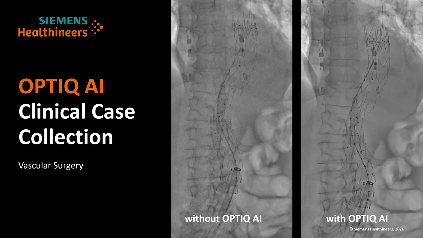 OPTIQ AI Clinical Case Collection Vascular Surgery