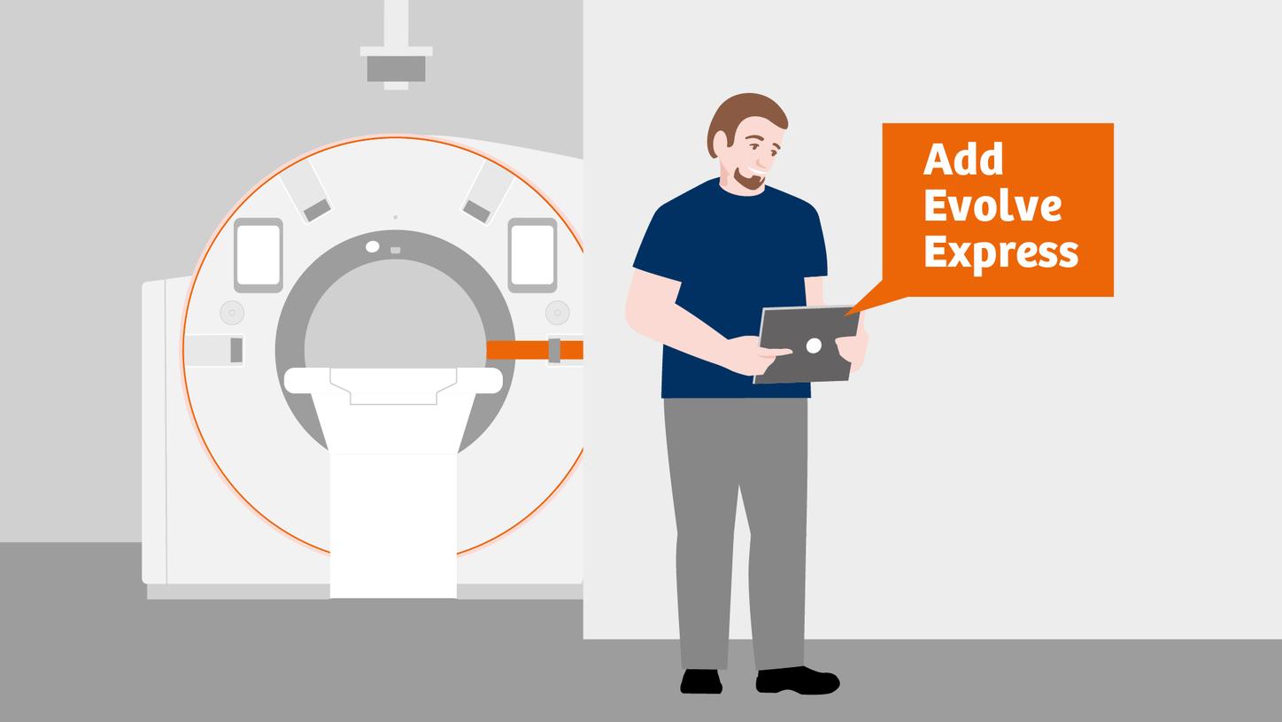 Siemens Healthineers Evolve Program allow you to add Evolve.Express at a later stage