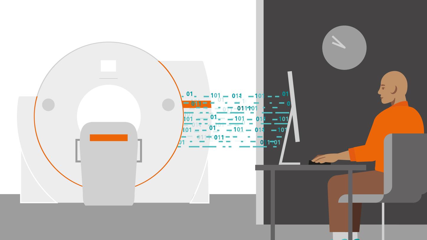 Siemens Healthineers Proactive Services monitor imaging equipment via the secure SRS connection