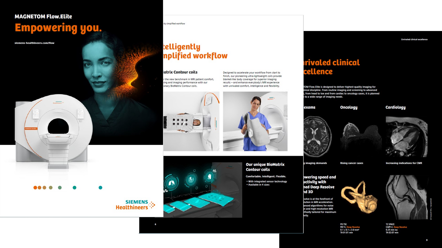Preview brochure MAGNETOM Flow.Elite 