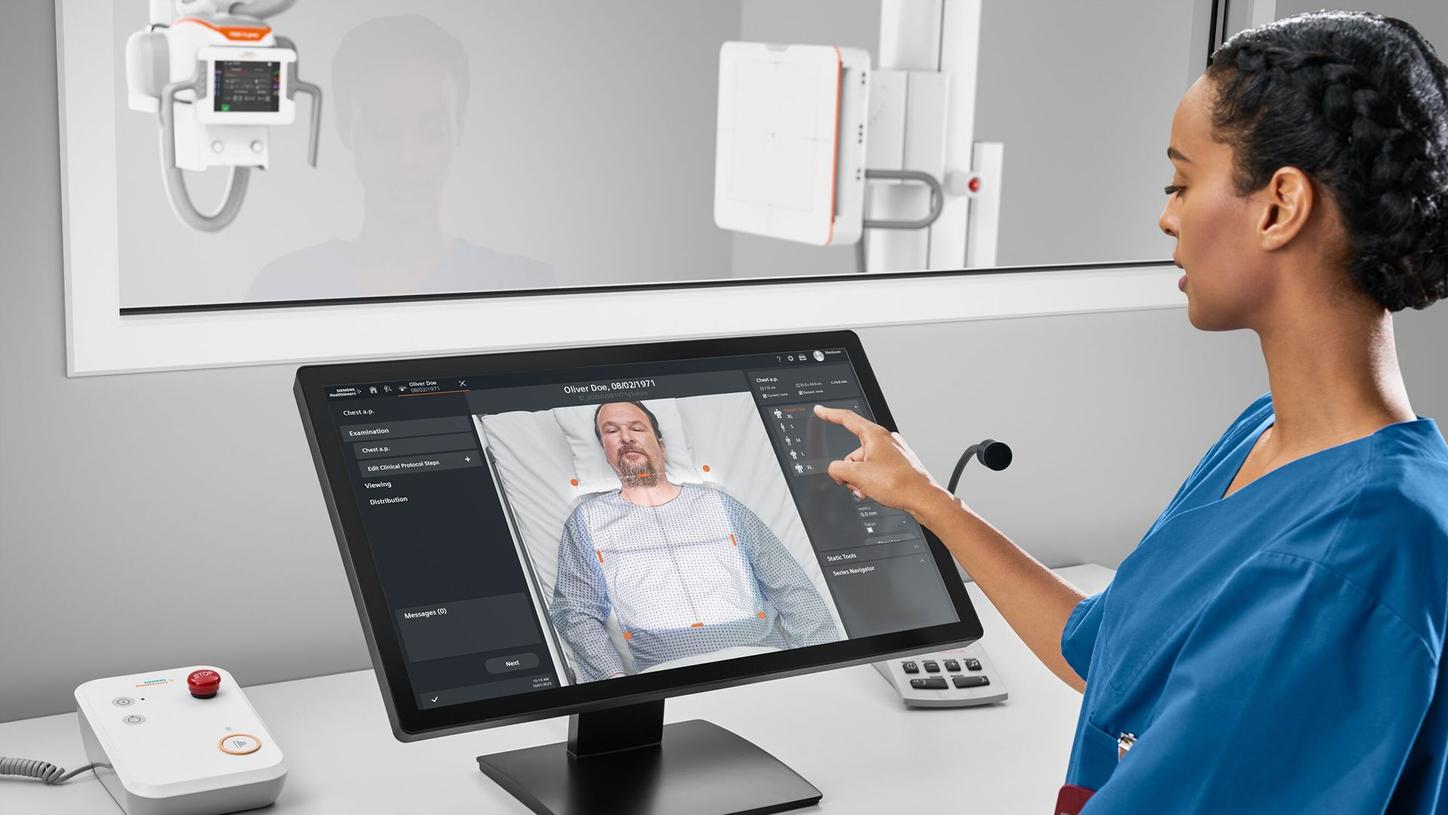 YSIO-X.pree Touchscreen Guided Patient Setup
