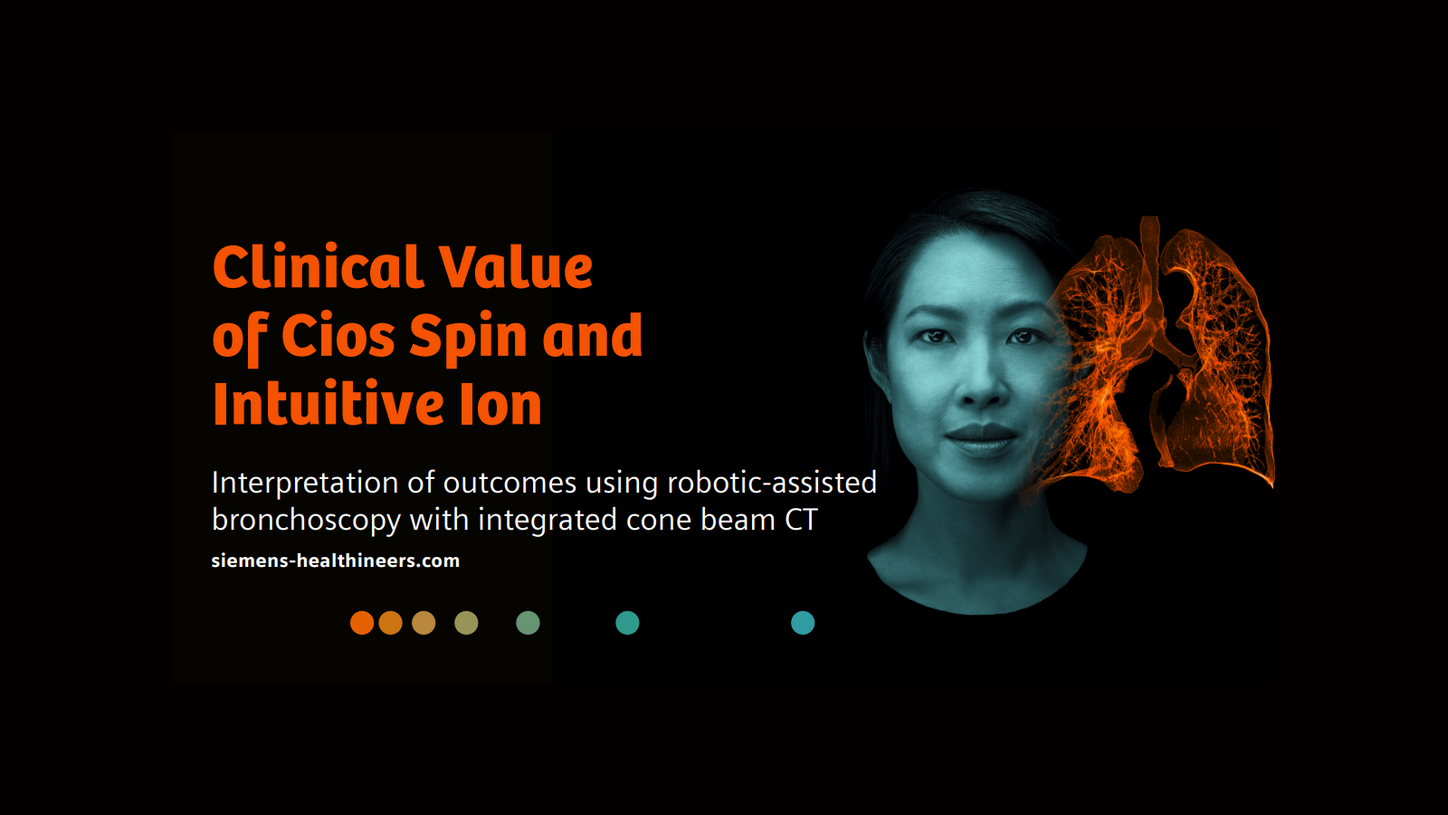 Mobile C Arm Machine Cios Spin Robotic Assisted Bronchoscopy Study