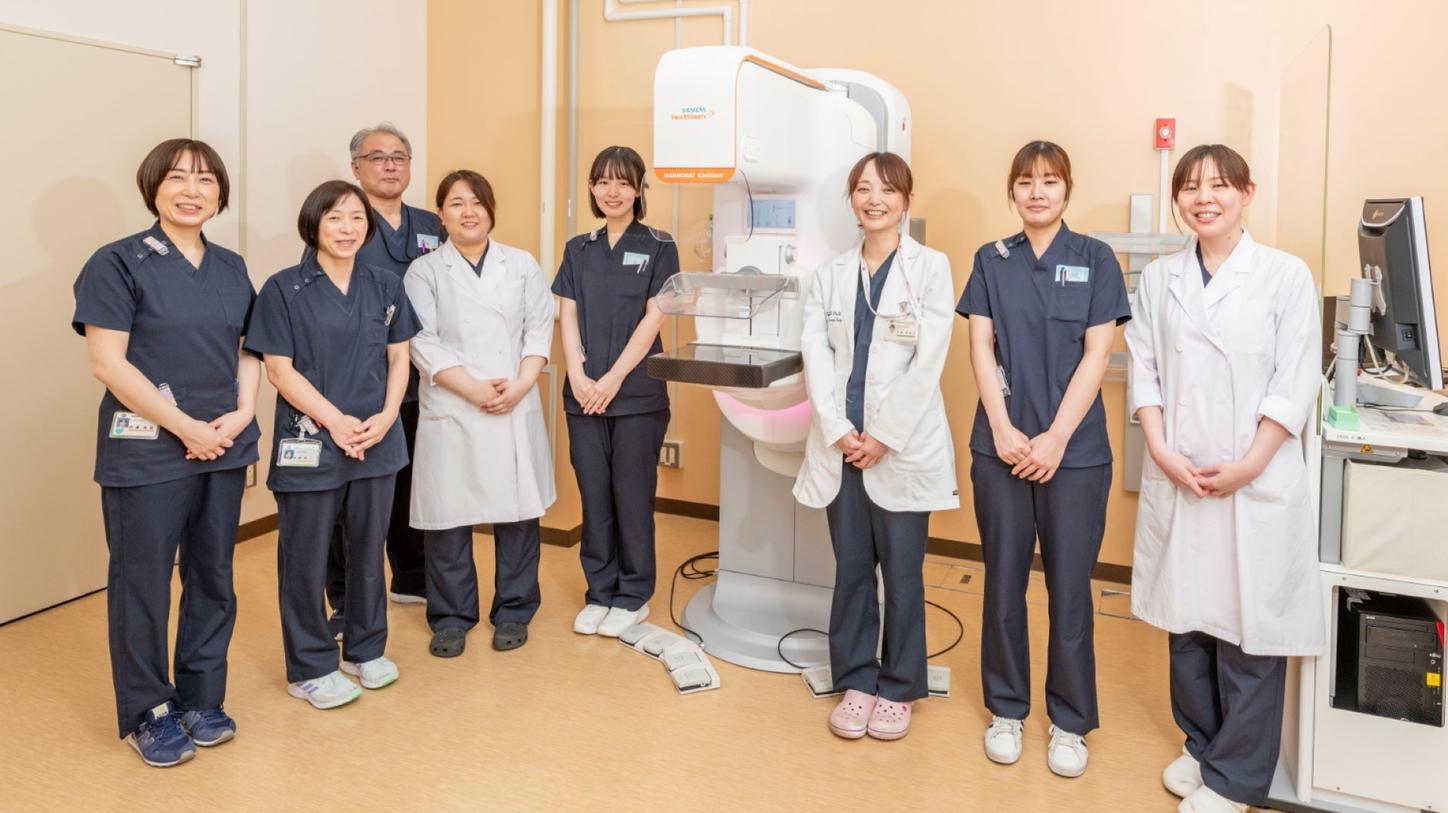 秋田大学医学部附属病院寺田先生と中央放射線部の皆様