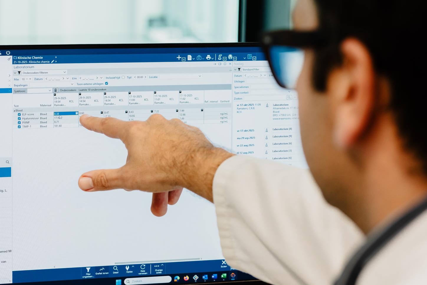 De ELF-score geeft de mate van leverfibrose weer en helpt inschatten of er risico is op progressie naar levercirrose of levergerelateerde  complicaties.