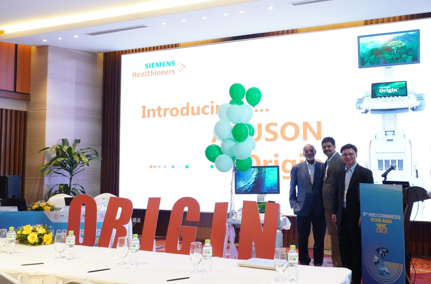 Siemens Healthineers Unveils ACUSON Origin at Echo Asia 2025