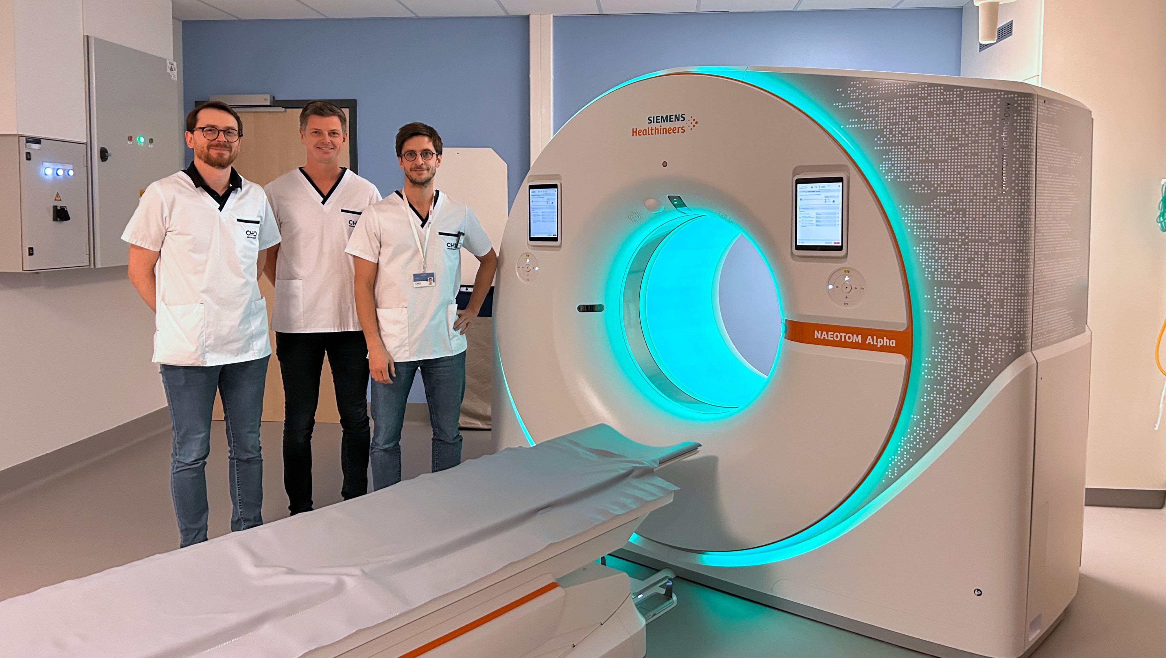 CHC Liège innove avec le scanner à comptage photonique