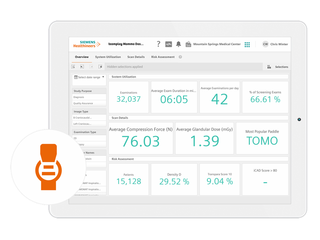 teamplay performance management applications - Siemens Healthineers Brasil