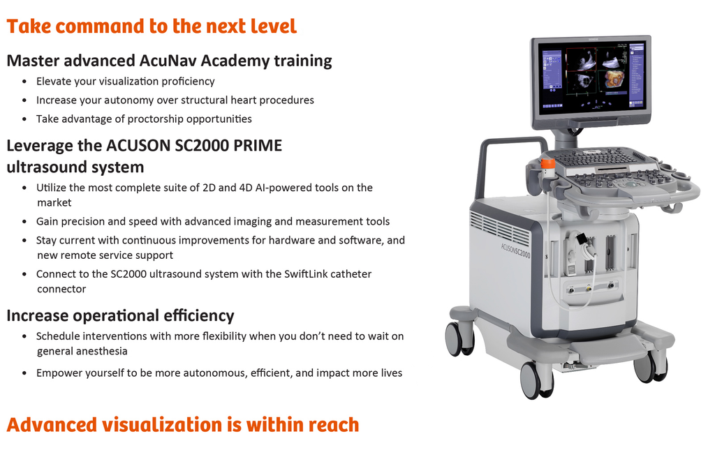 ACUSON AcuNav Volume ICE Catheter Siemens Healthineers Portugal
