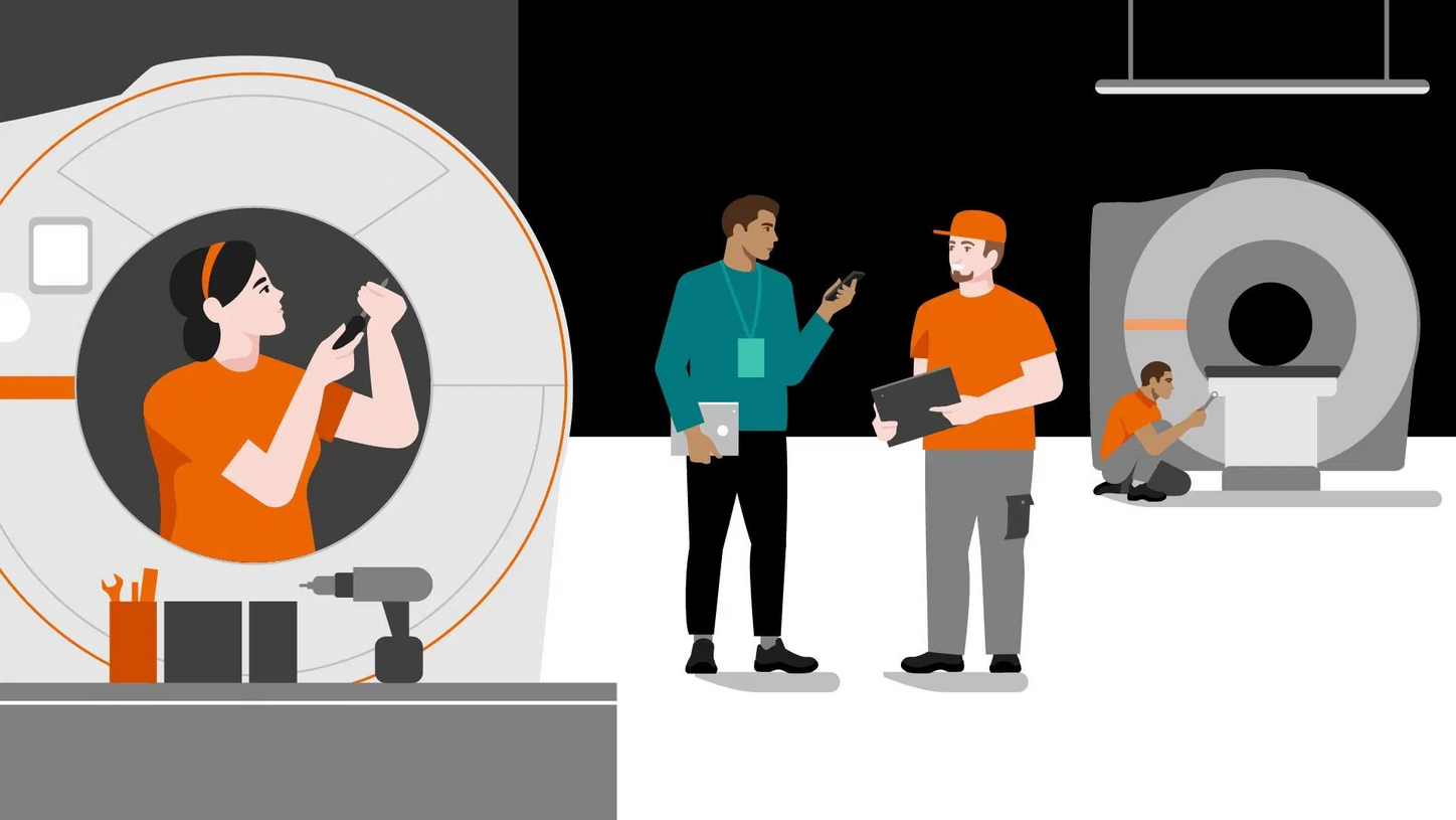 Technical service training image