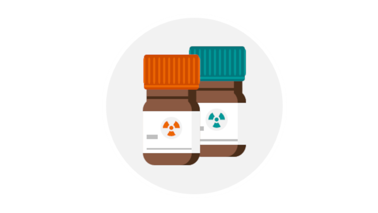 Graphic for Theranostics implementation checklist widget - step 2 Radionuclides and radiopharmaceuticals 