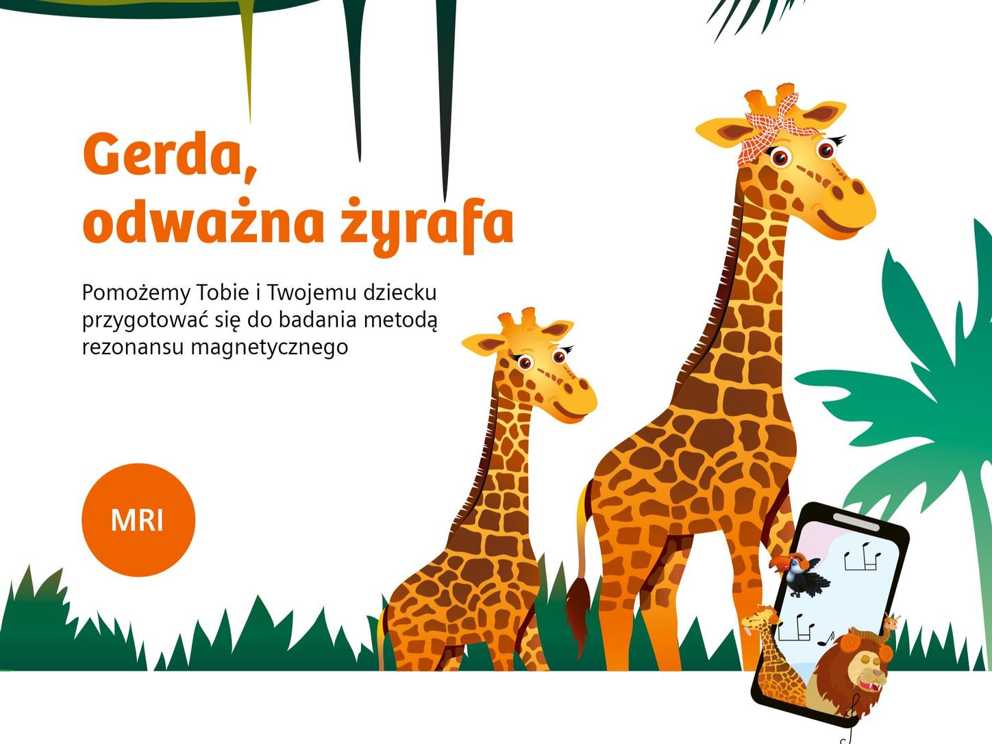 Gerda odważna żyrafa