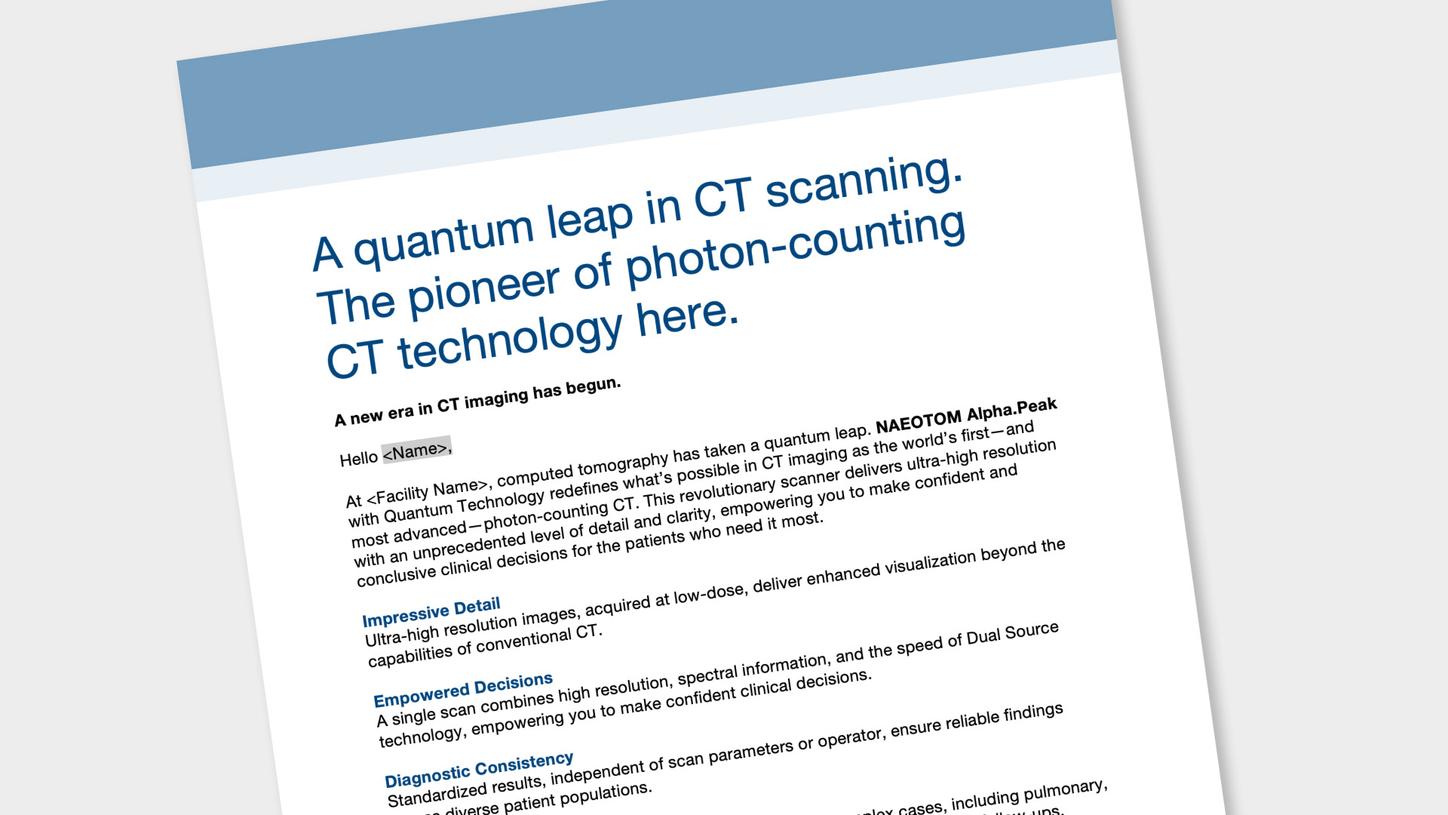 quantum leap physician awareness eblast