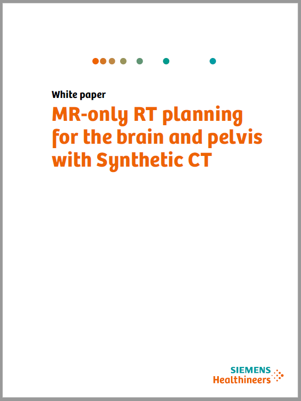 White paper: The emerging case for MRI in RT cover