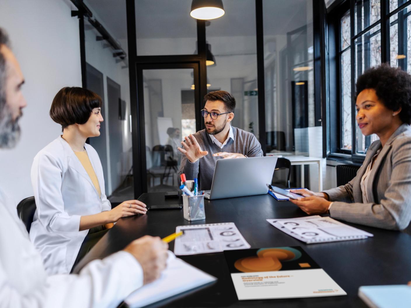 Value Advisory Services experts giving tips to doctors