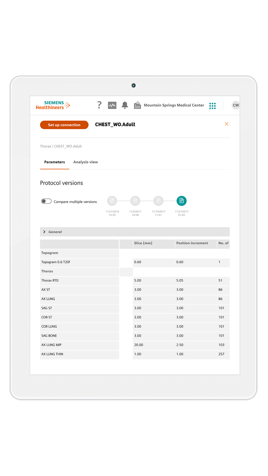 teamplay Dose report example 3