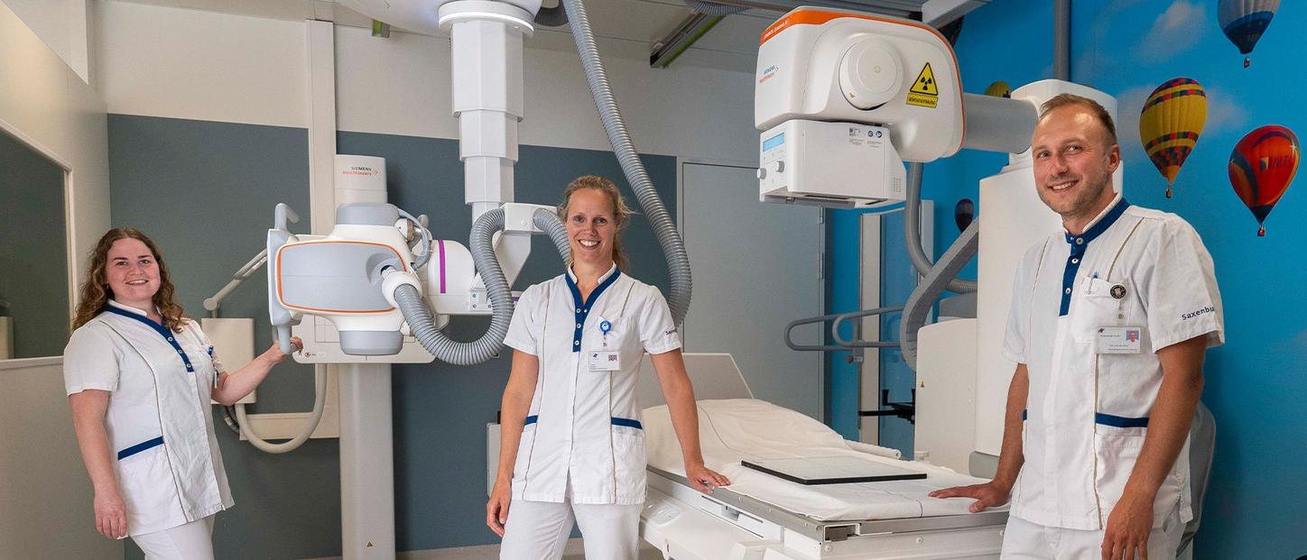 Eén combikamer voor statische als dynamische röntgenonderzoeken
