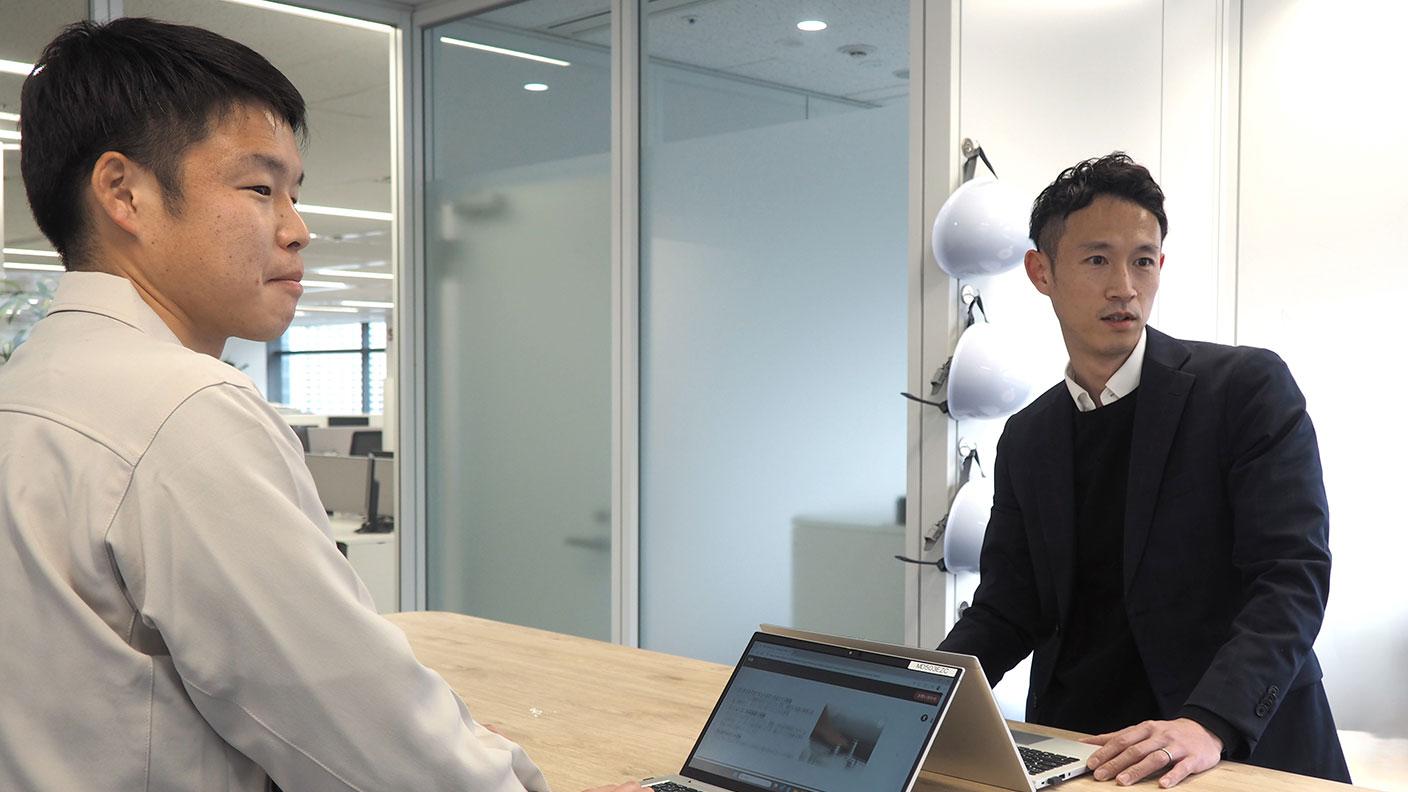 社員ストーリーSCM片野さん＆古谷さん