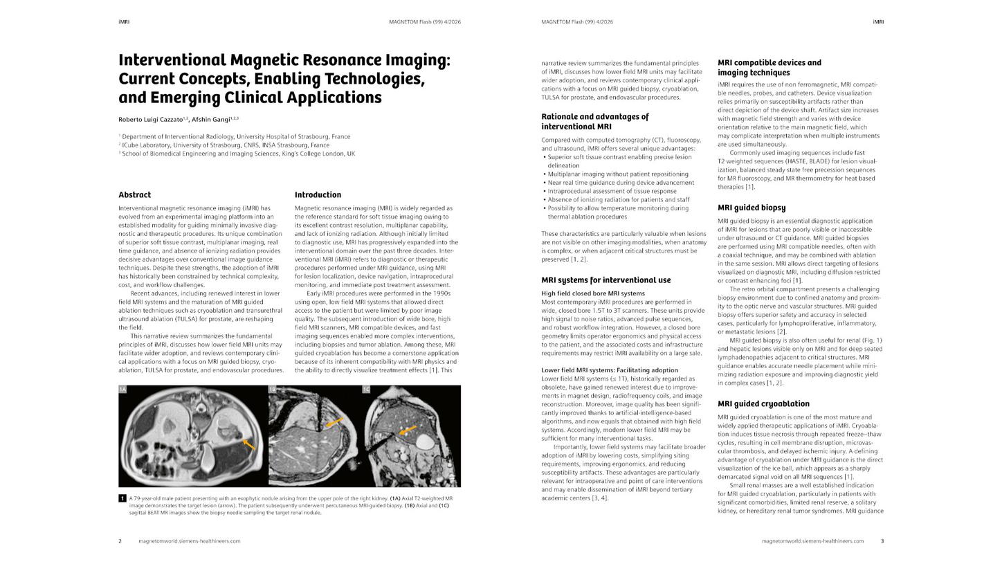 Interventional MRI 