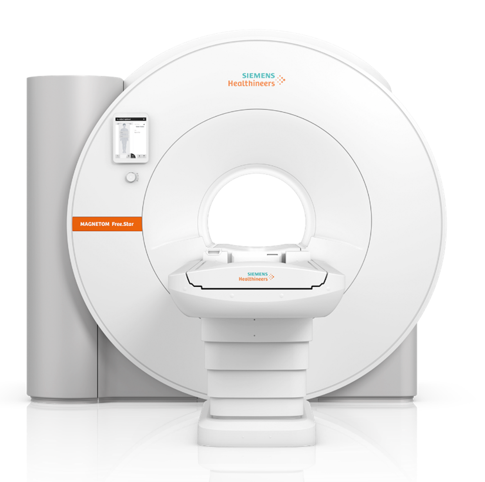 [사진] 지멘스 헬시니어스의 MRI 마그네톰 프리.스타(MAGNETOM Free. Star)