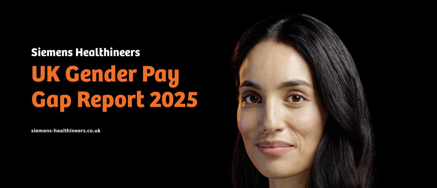 Cover for GPG report with black background, orange text and woman's face with dark hair