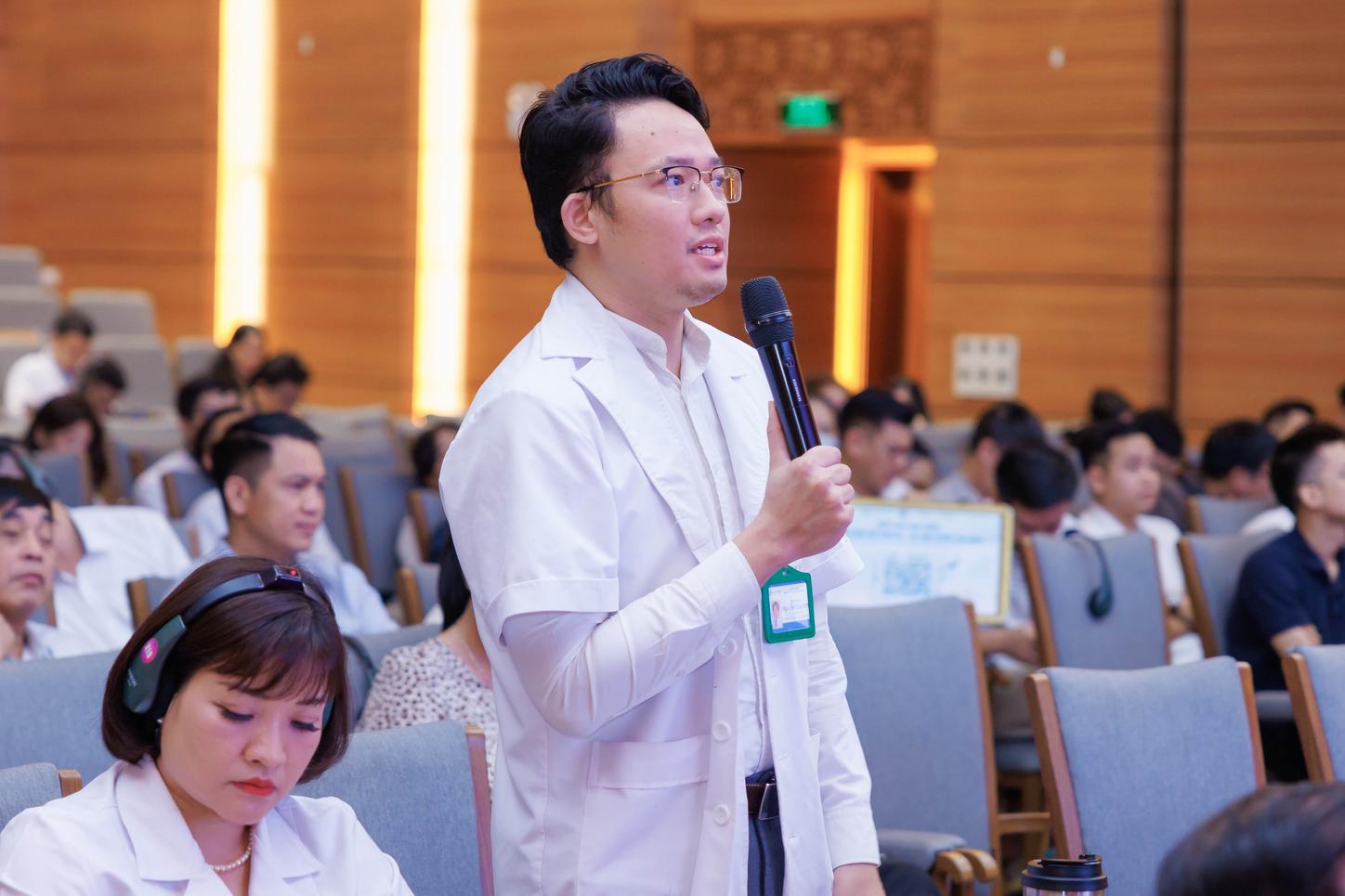 the participants asking the questions