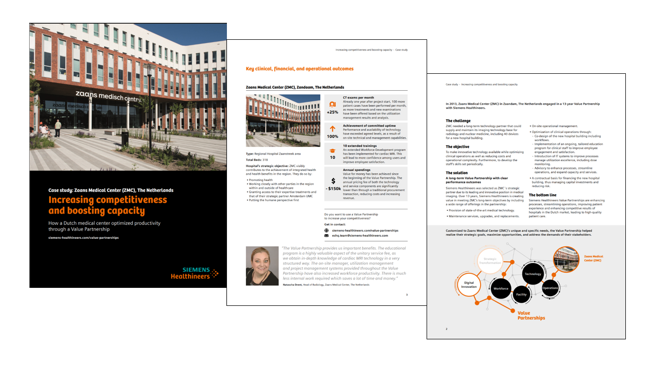 Sneak peak of Zaans Medical Center (ZMC) Case study