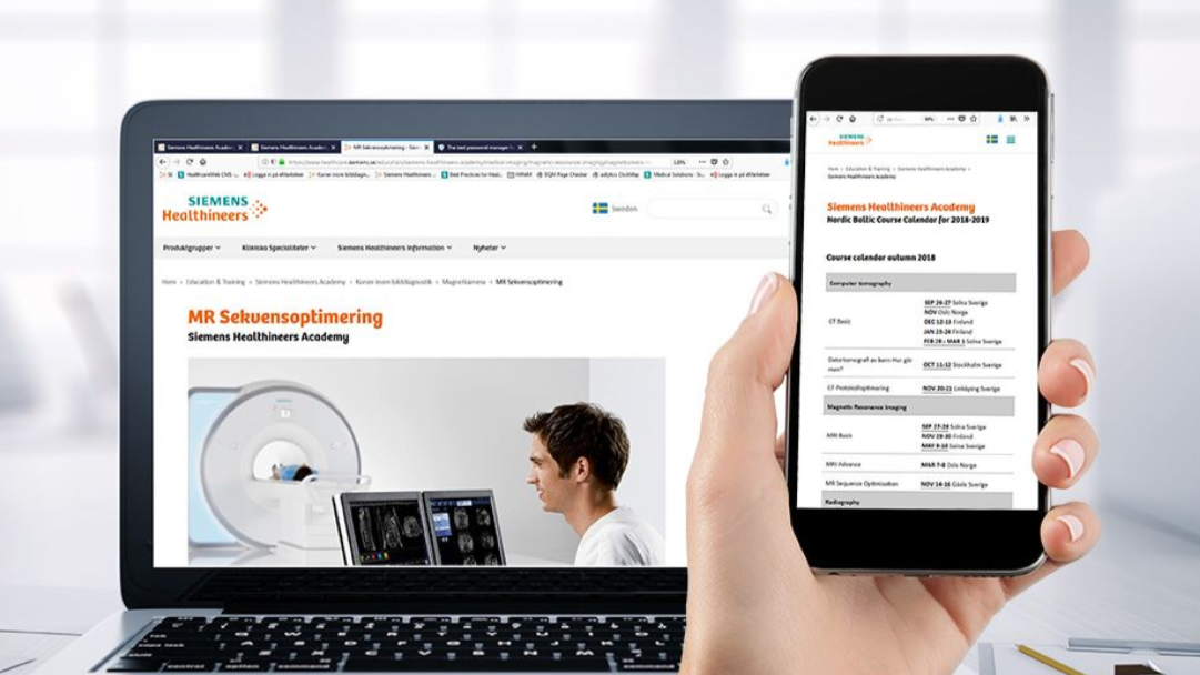 NRB Academy Calendar on computer and spartphone