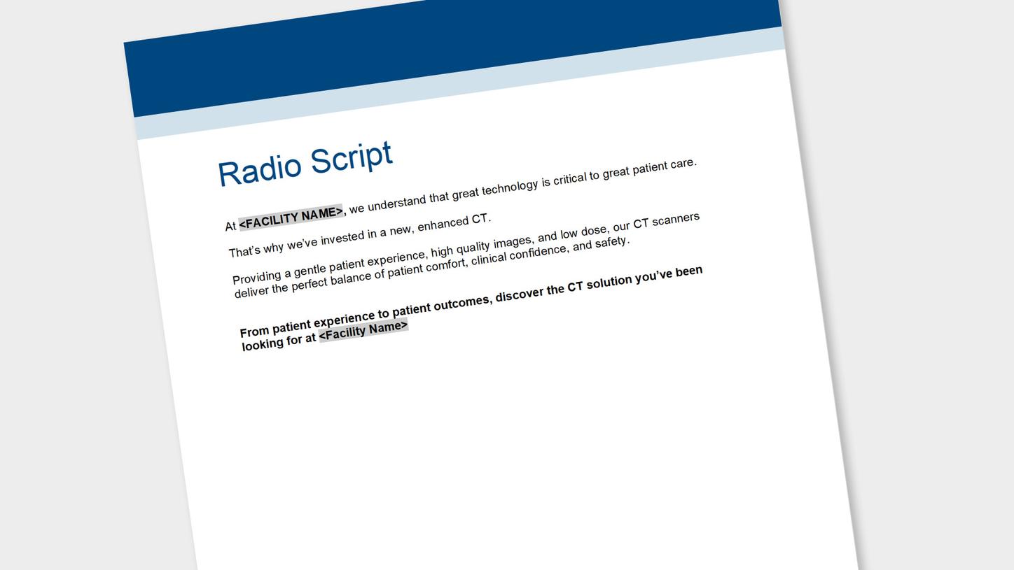 Radio Script