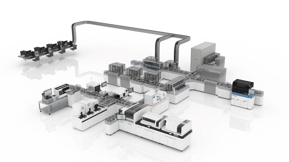 Flex Lab X Automation layout