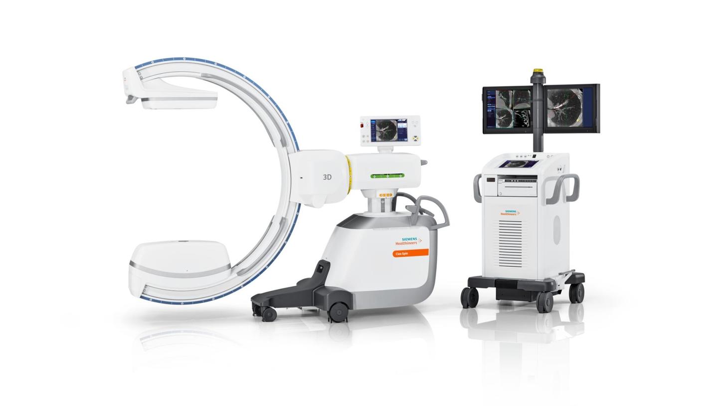 Mobile C Arm Machine Cios Spin Endobronchial