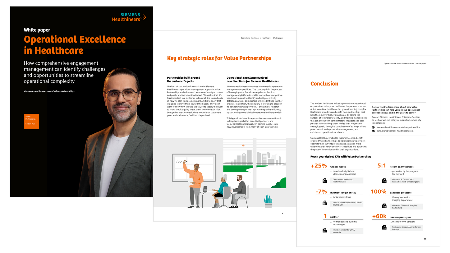 Operational Excellence in Healthcare