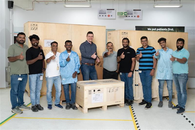 Team at Bengaluru factory with Artis One Edition X