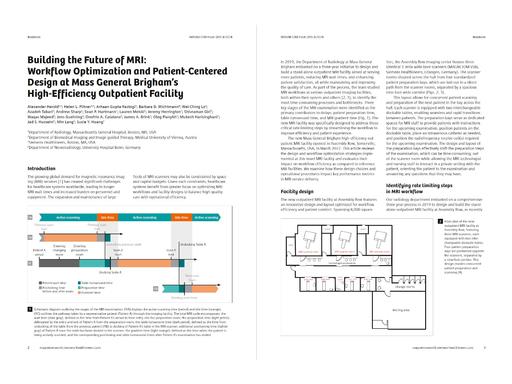 Workflow Optimization and Patient-Centered Design at Mass General ...