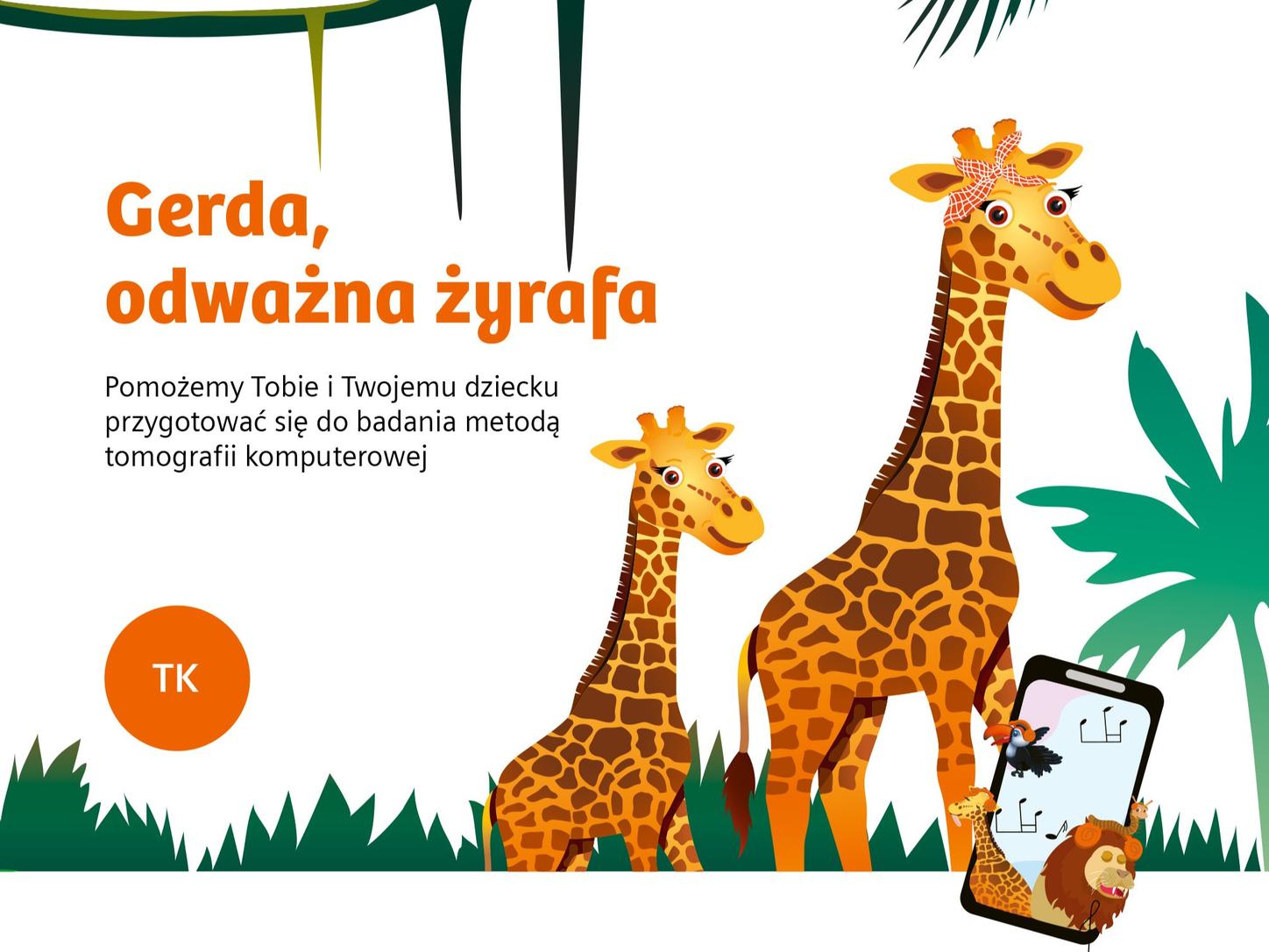 Gerda, odważna żyrafa