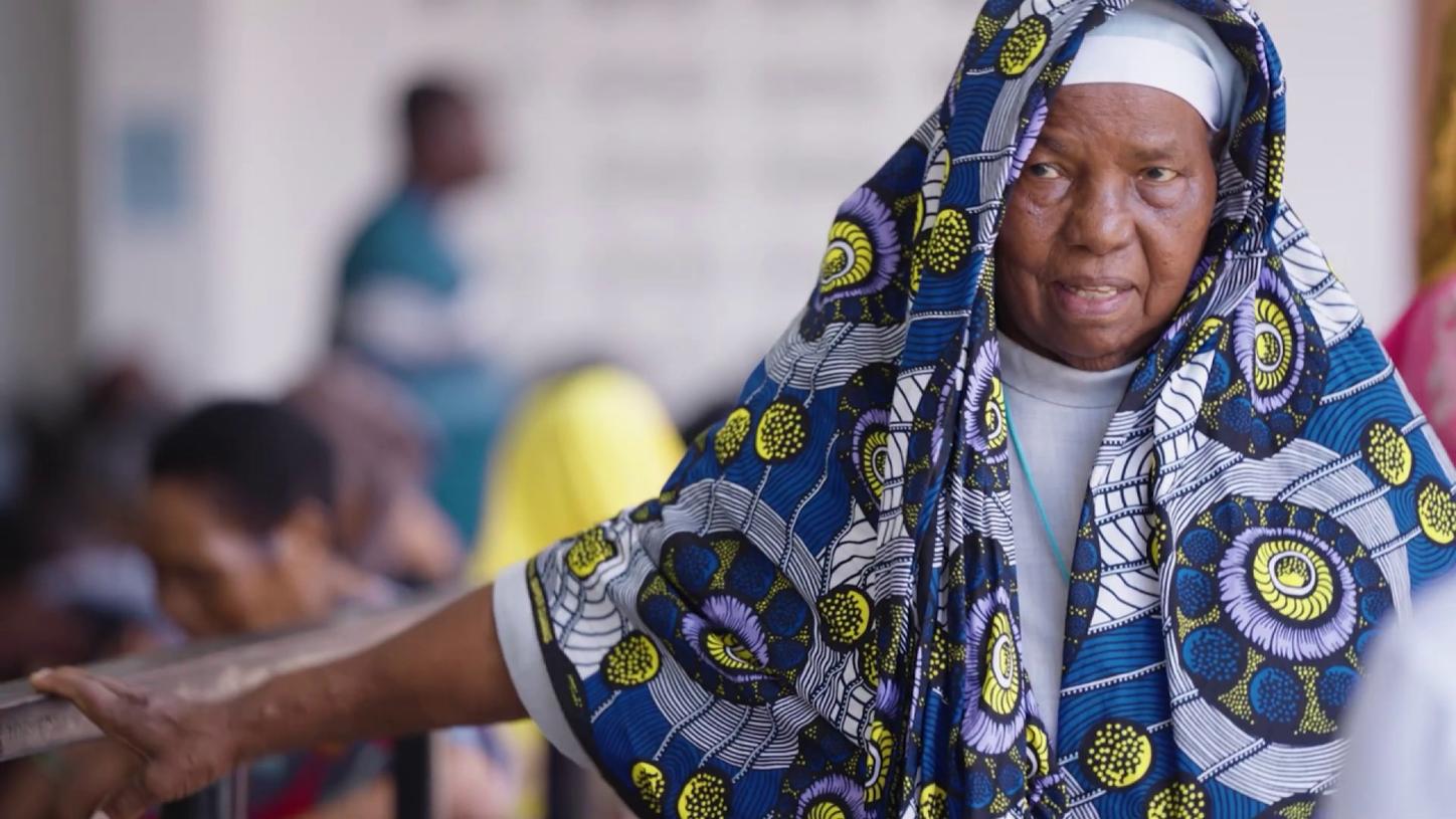 Woman in traditional clothes