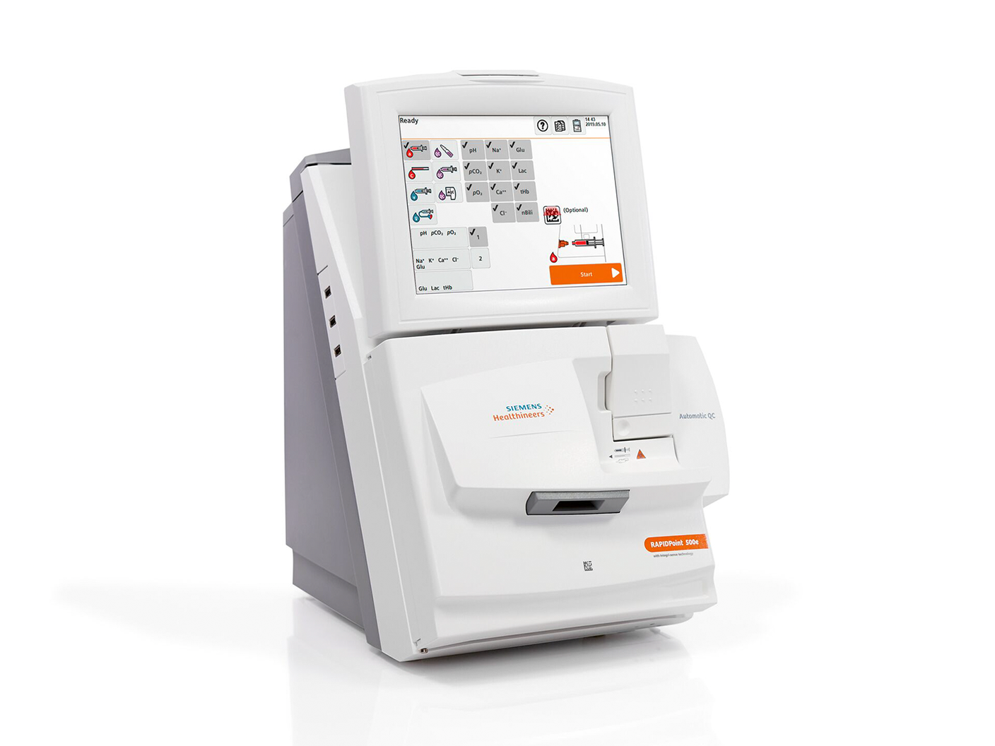 Product photo of the RAPIDPoint 500e Blood Gas System.