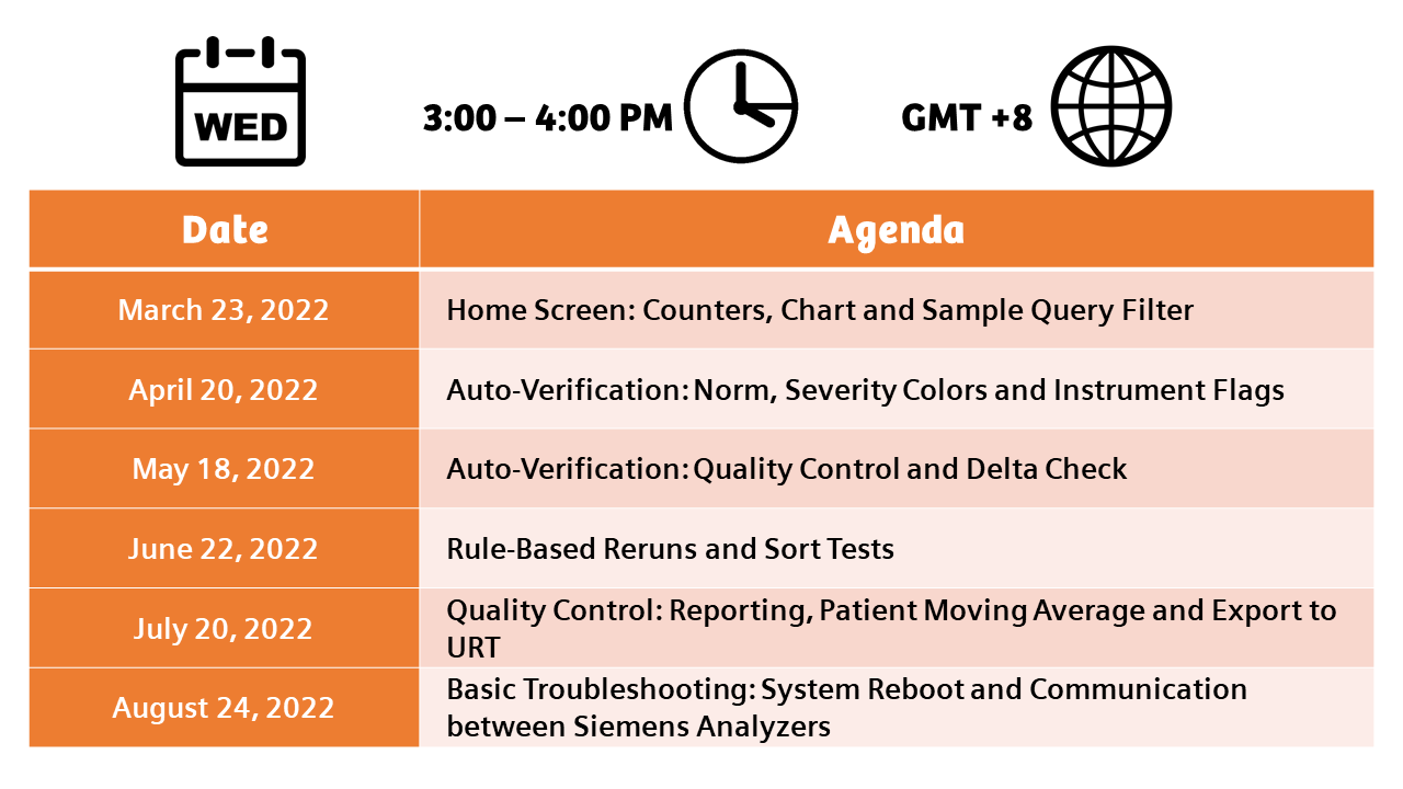webinar agenda