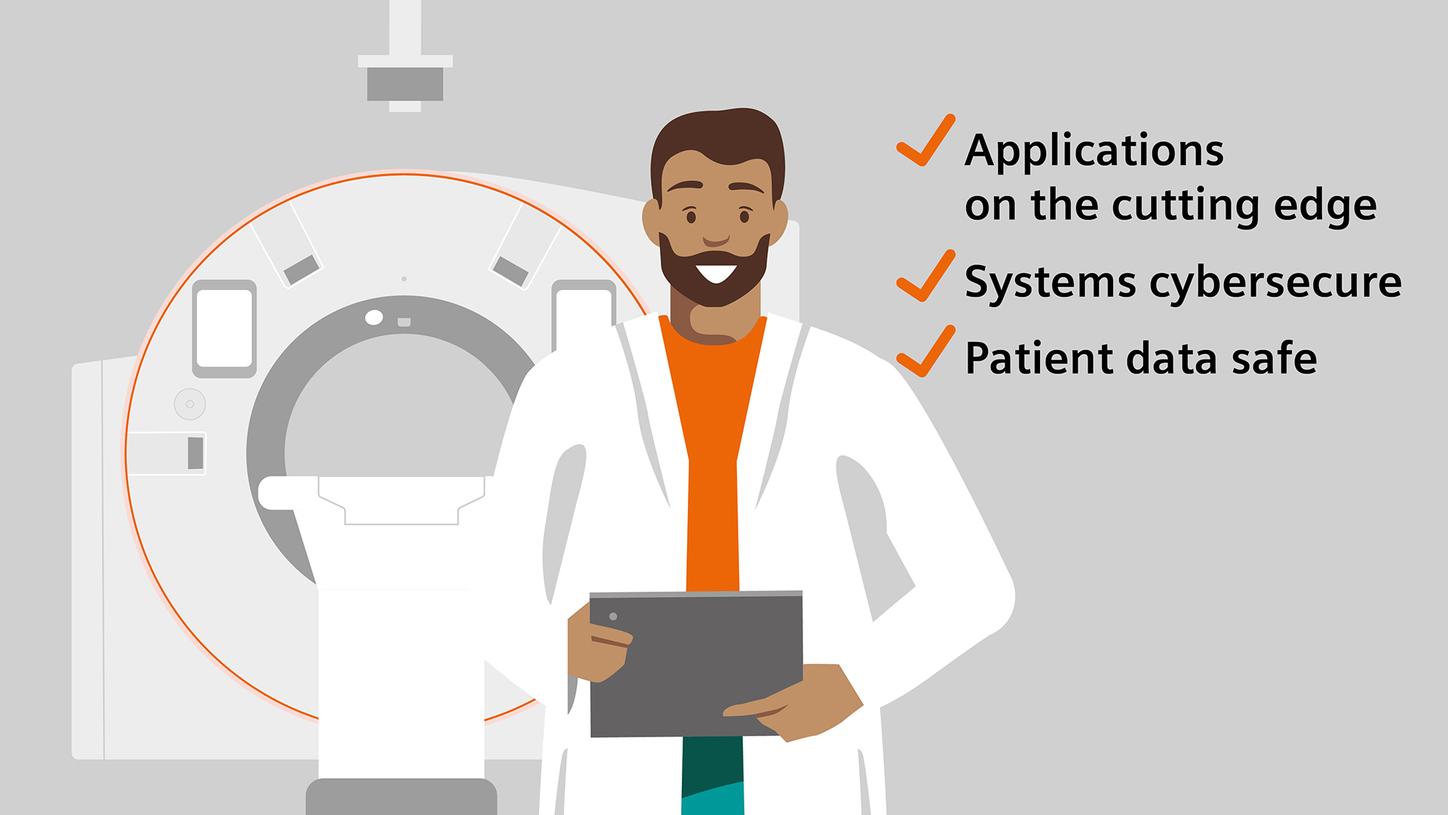 Siemens Healthineers Advance Plans keep your systems up to date and cybersecure