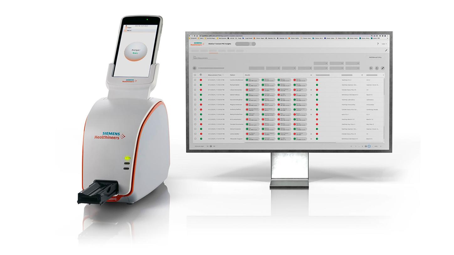 Atellica LumIQ Analyzer with Atellica Connect POC Insights