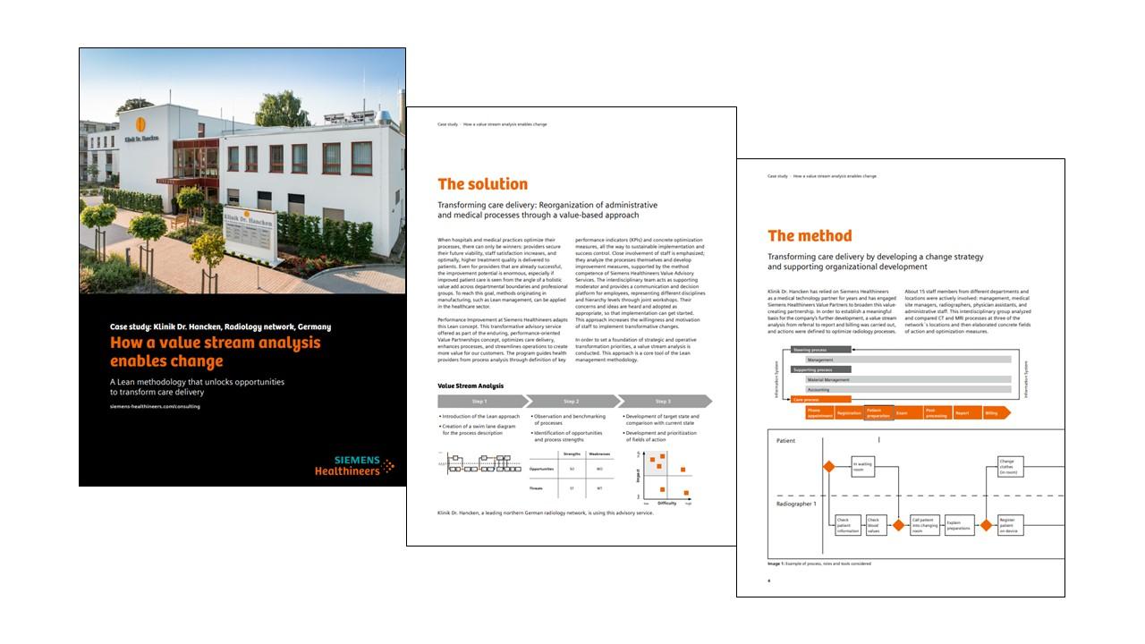 Case study pages Dr. Hancken