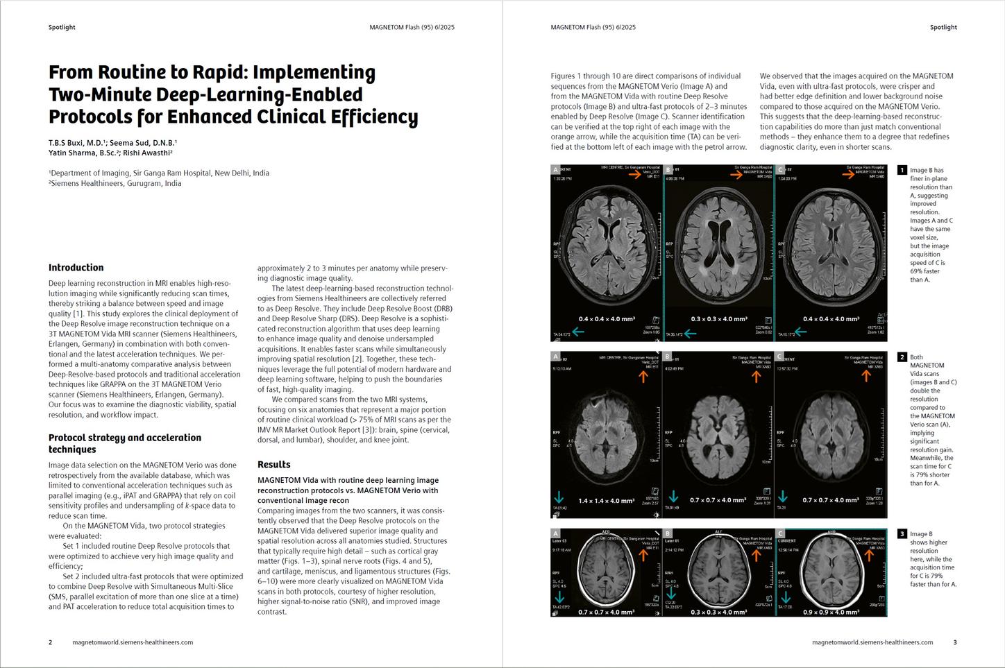 From Routine to Rapid: Implementing Two-Minute Deep-Learning-Enabled Protocols for Enhanced Clinical Efficiency