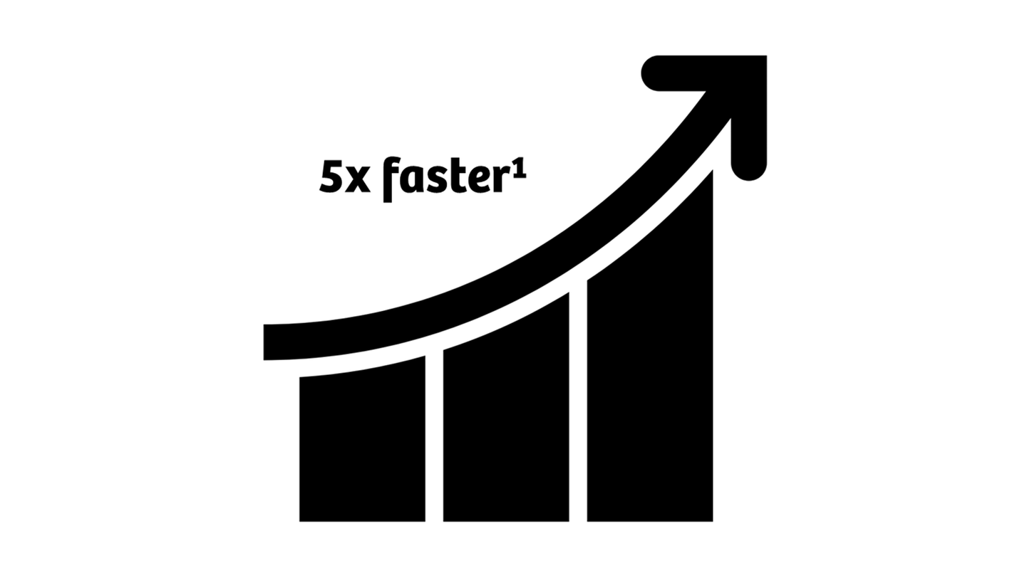 Diagram trend icon