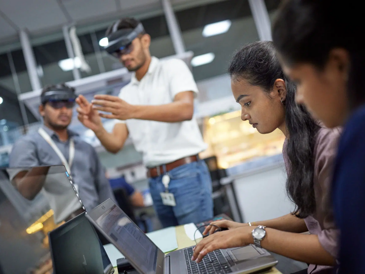Software Engineers using VR