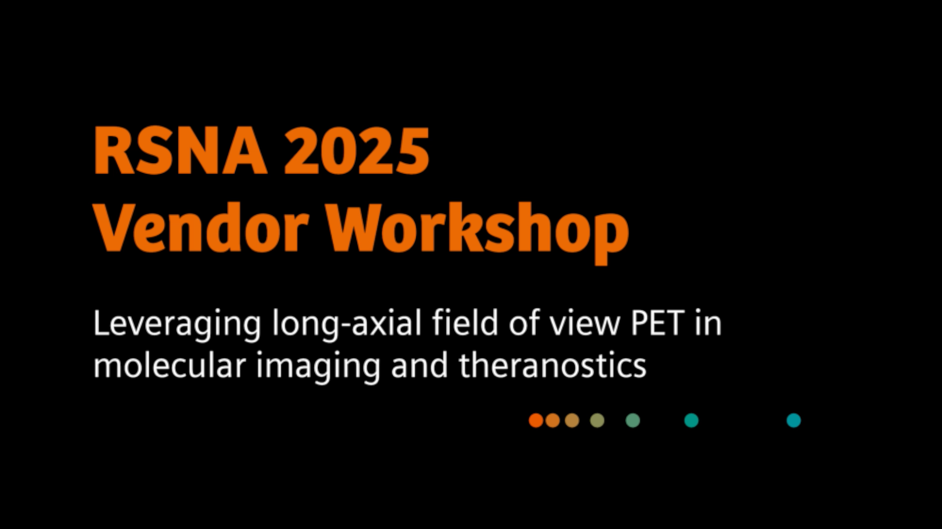 Leveraging long-axial field of view PET in molecular imaging and ...