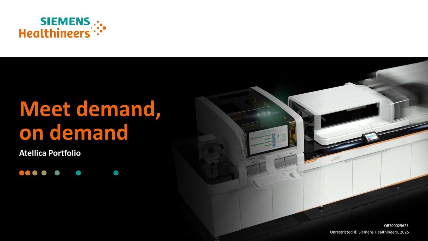 Atellica Customer Presentation Brochure