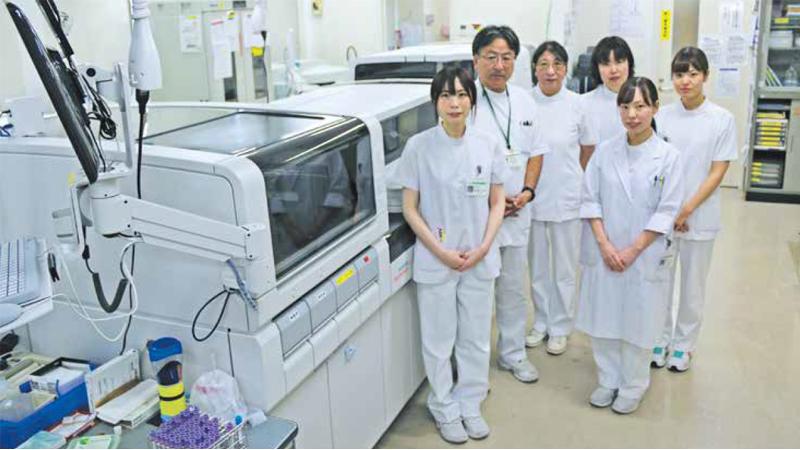 福岡県社会保険医療協会稲築病院検査室の皆さま