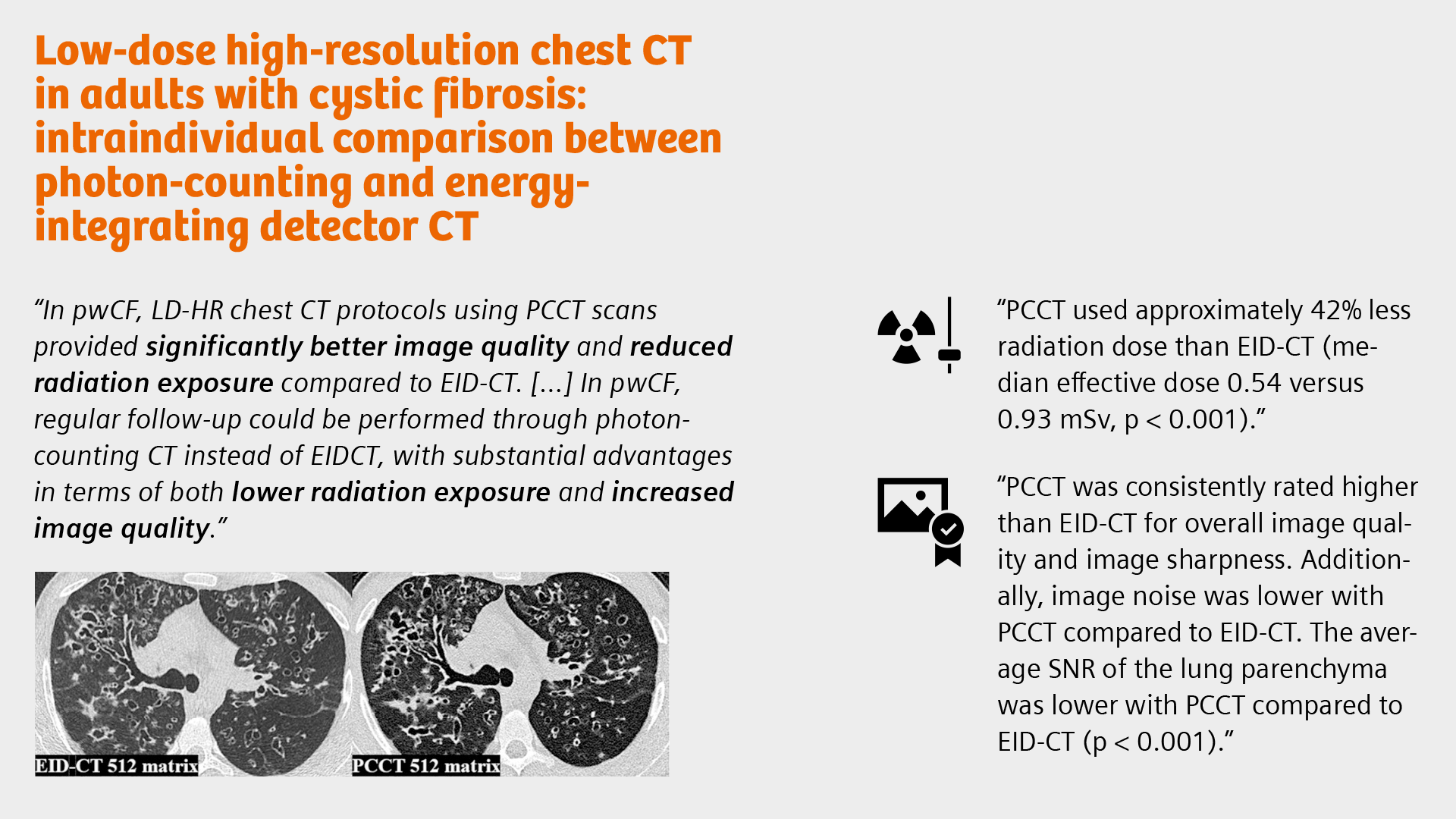 Low dose high resolution chest ct in adults with cystic fibrosis